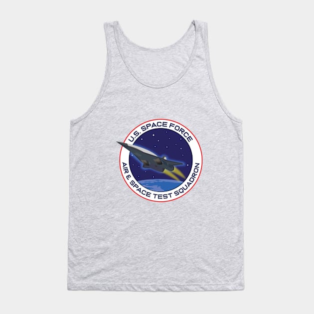 U.S. Space Force Air & Space Test Squadron! Tank Top by SpaceForceOutfitters